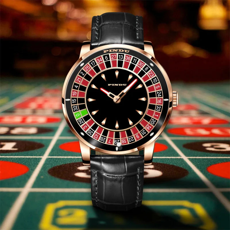 PINDU Las Vegas Roulette Watch