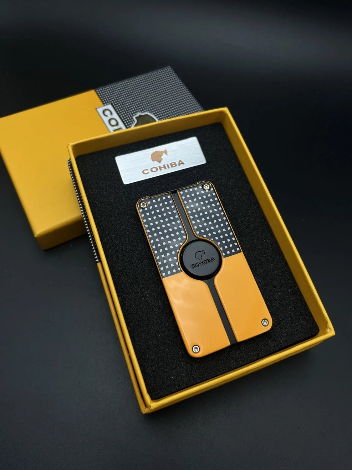 COHIBA Lighter With 3 Flames