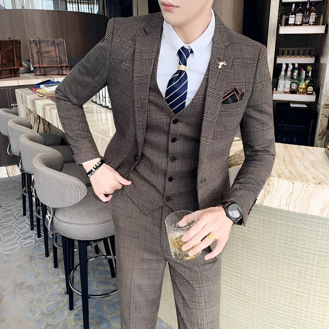 Leffair Eminence Suit - Luxury Brown