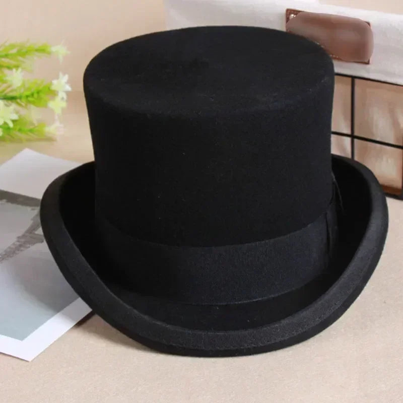 Leffair Gentleman's Luxury Top Hat